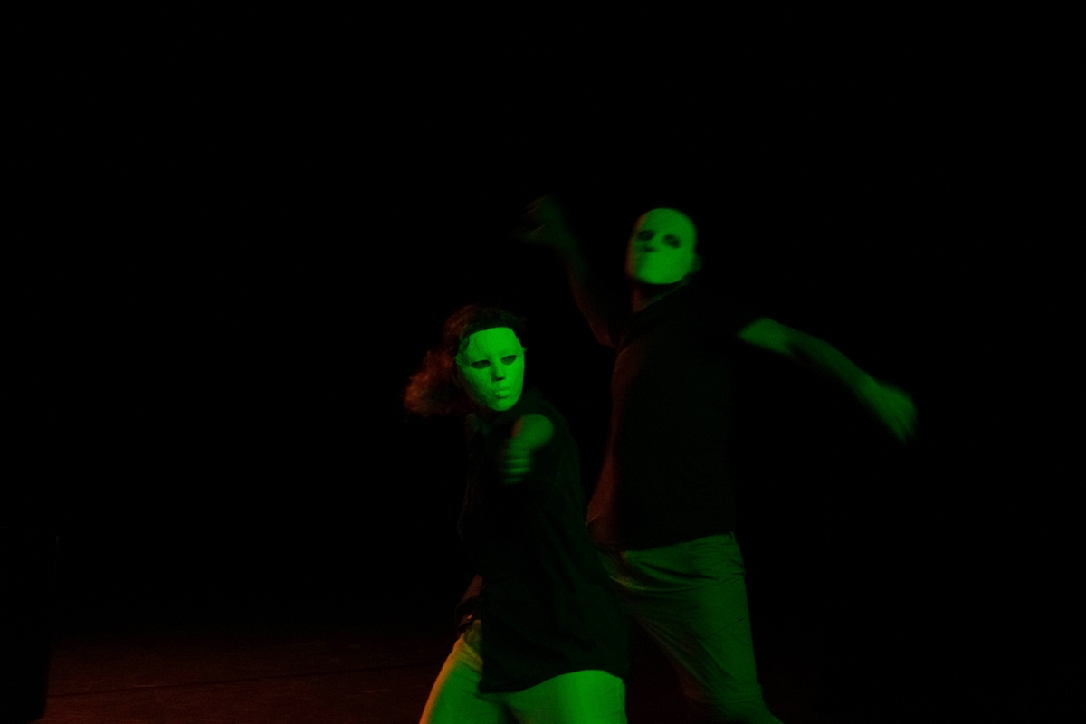 on. Digital photo from spectacle